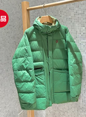 2023年冬季新品素然迷运动厚双面穿中长款羽绒服外套女A0223DO09