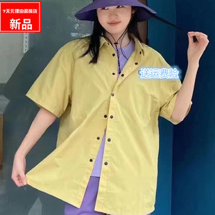 2022年新款素然专比轻量梭织布短袖衬衫A0221BL02