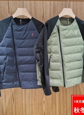 2021冬季新款素然迷运动拼接羽绒服短外套A0213DO01