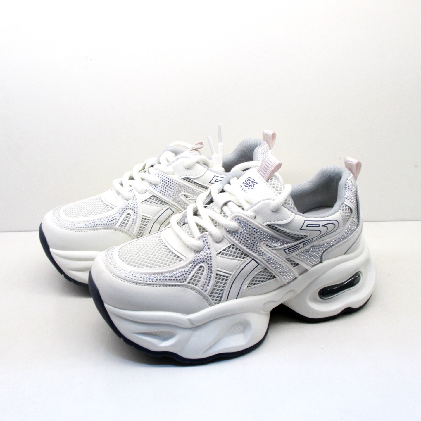 大码女鞋2026春季新款厚底时尚老爹鞋增高显脚小百搭休闲鞋40-43,女鞋,时尚休闲鞋,淘宝优惠券,粉丝福利购,淘宝优惠卷