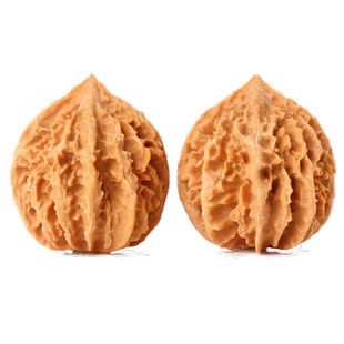 文玩麻核桃狮子头秦岭一对陕西小秋子扎手盘把灯笼深纹大刺大粗筋