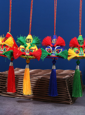 端午节五彩绳挂脖香包国潮粽子