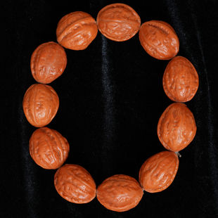 大枣橄榄核手串男款盘玩手捻文玩手把件核雕红枣素珠原籽枣珠素串