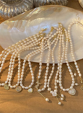 珍珠圆珠女送礼物项链