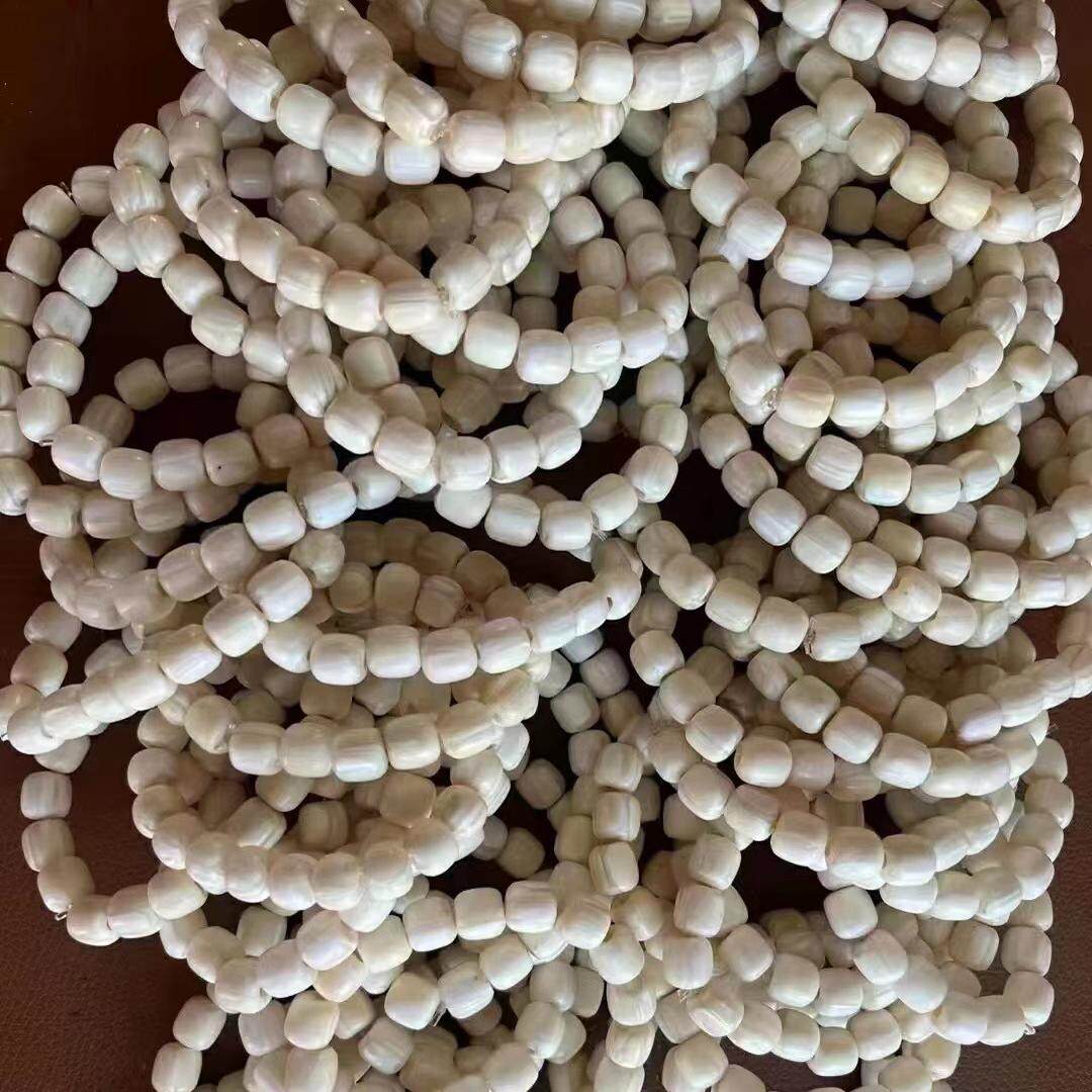 藏式琉璃鹤天珠手串水波纹108佛珠脖珠彩色鹤天男士手链素串盘玩