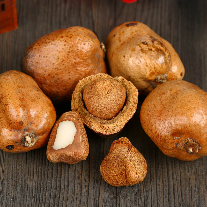 释迦佛心果菩提子原籽金灯空心菩提根打磨项链吊坠成品大果按斤个