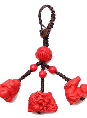 三合六合生肖鼠马羊猴鸡狗吊坠