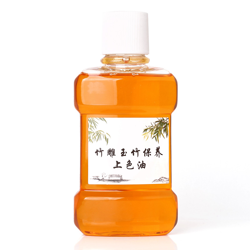 实心玉竹实心竹保养油葫芦文玩z上色油金丝竹葫芦包浆防裂木蜡膏