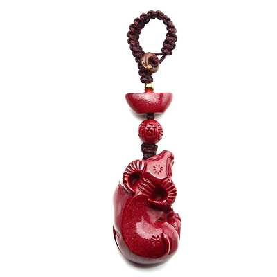 福瑞堂生肖属鼠灵犀采珠挂件