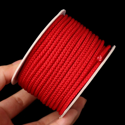 Плетеная износостойкая подвеска из грецкого ореха ручной работы, ожерелье из шнура, ювелирное украшение, 3mm