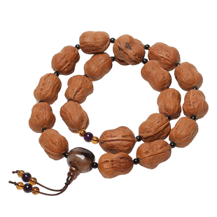 异形花生山核桃长手串文玩桃胡男盘玩佛珠念珠手串秋子手把件