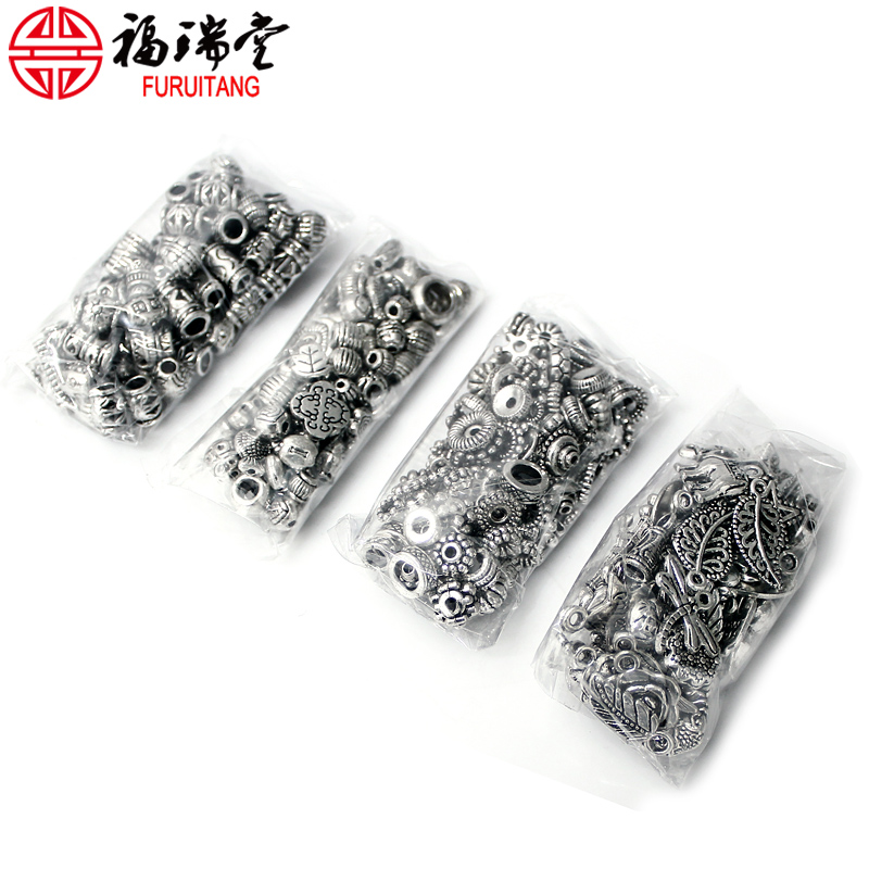 diy文玩手串项坠藏银隔珠