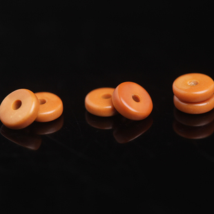 DIY橄榄核隔片手串配件橄榄胡扁珠垫片散珠佛珠项链菩提配饰