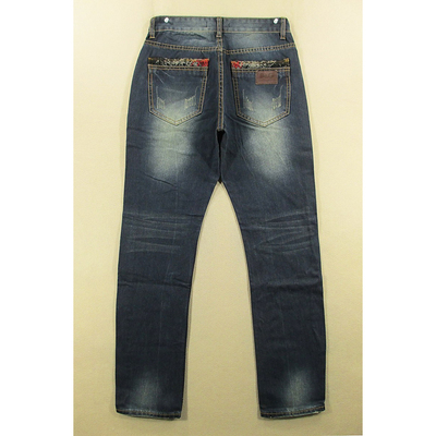 牛仔裤男修身小脚低腰复古SLIM显瘦长裤子全新品*N103/59504-18