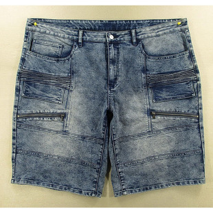 外单弹力肥佬裤 KHCO特价 包邮 牛仔中裤 2603 男46码 M108 五分裤