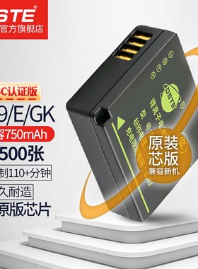 【国家3C认证】蒂森特DMW-BLE9适用于松下GF3/5 G100D/110 GX85 GX7 GX9 ZS110/220 ZS99徕卡typ109相机电池