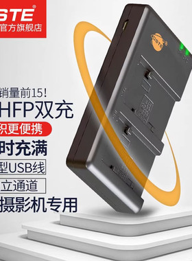 蒂森特NP-FP90/70摄像机电池适用于索尼DVD605E 653 HC20 DCR-SR30 70E 80E SR100 SR62充电器