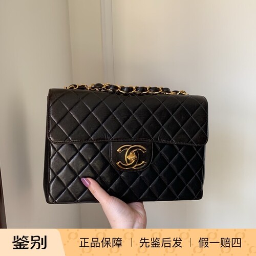 黑金菱格贝嫂包有卡单肩斜挎