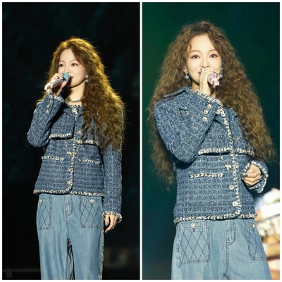 张韶涵同款小香风外套