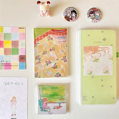 vol.4 李星星原创插画便签清新少女 ins可爱打底手帐便签