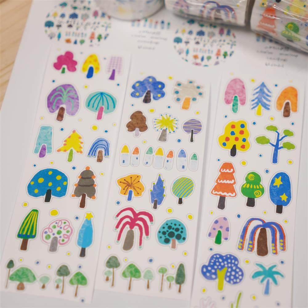 有点文创胶带/小树的遐想和纸切膜 闪砂小树合成纸贴纸卷,文具电教/文化用品/商务用品,和纸胶带,淘宝优惠券,粉丝福利购,淘宝优惠卷