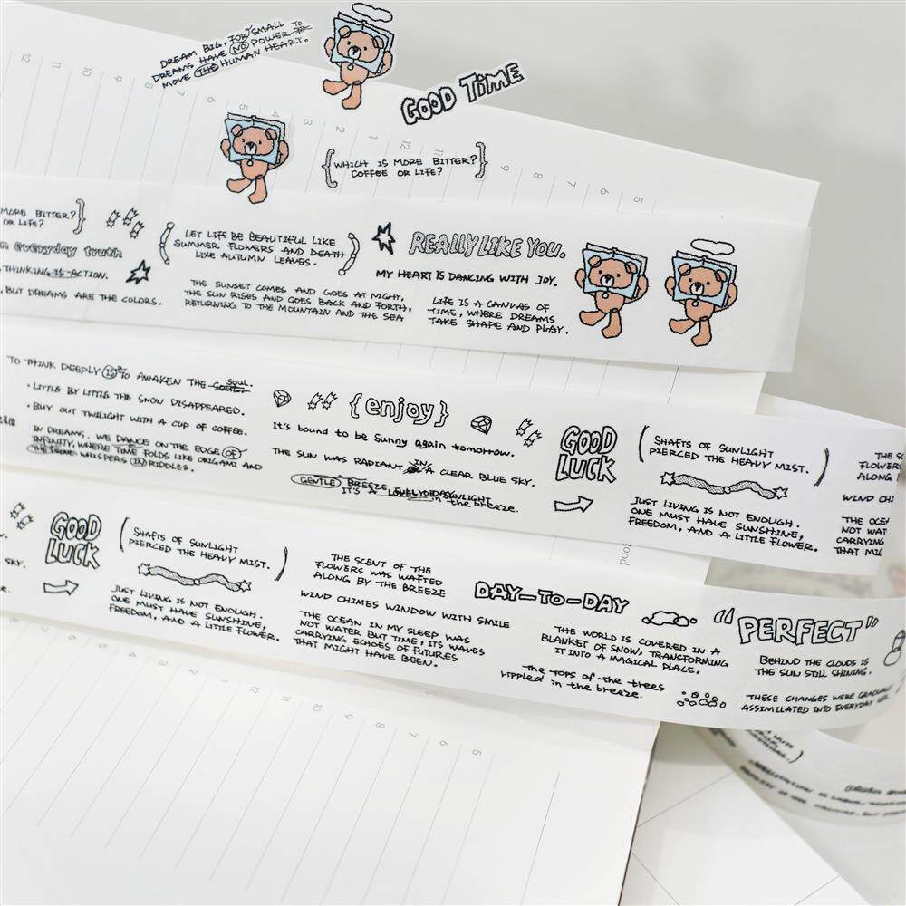 兔梨商店《黑白记忆捕捉》模切胶带手帐文字胶带背景装饰,文具电教/文化用品/商务用品,和纸胶带,淘宝优惠券,粉丝福利购,淘宝优惠卷