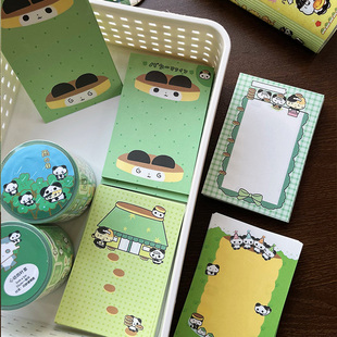 猫牌盐汽水手帐m5内页便签本素材拼贴双面无粘性手帐纸