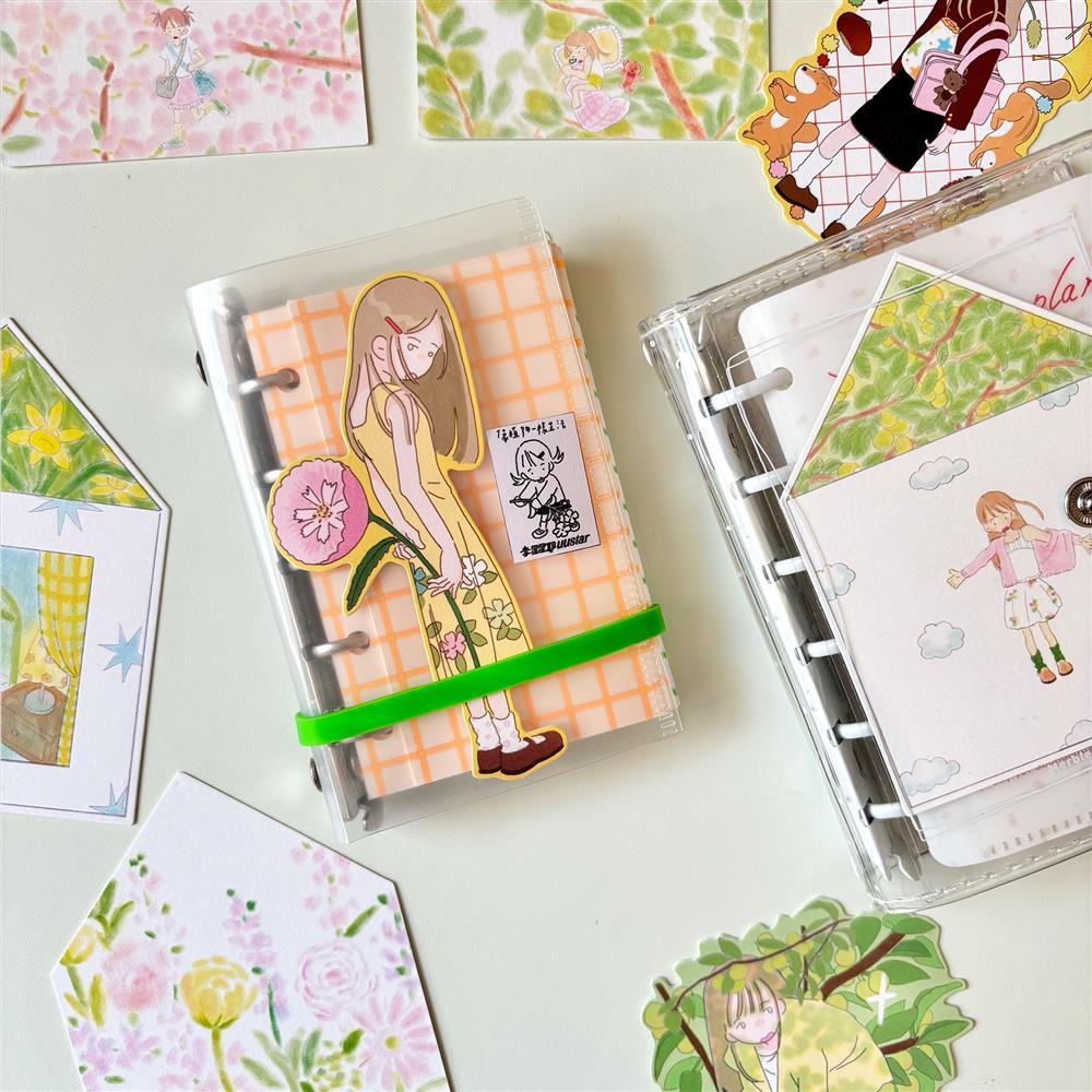 vol.4 李星星 异形卡片 分隔页活页分隔页卡片手帐素材手帐本装饰