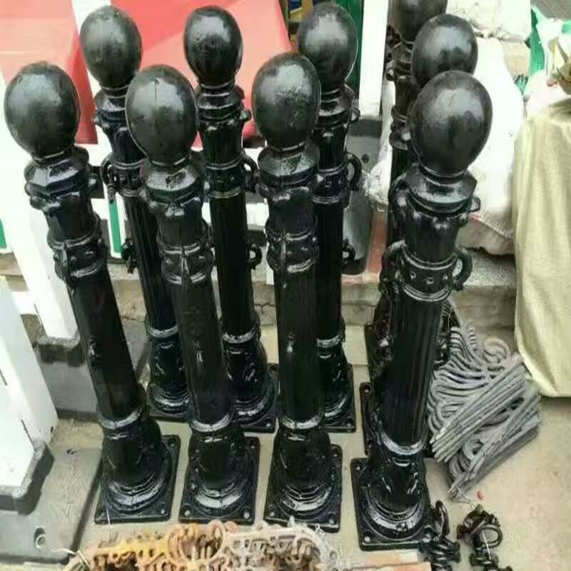 铸铁罗马柱欧式柱子铝合金铁艺生铁栏杆河道景观广场围栏玛钢栅栏