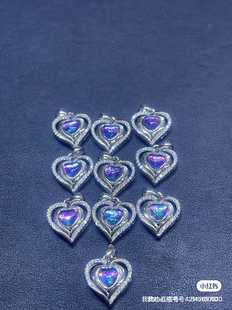 天然瑞典魏德曼花纹天铁陨石锁骨吊坠通孔镍铁陨石