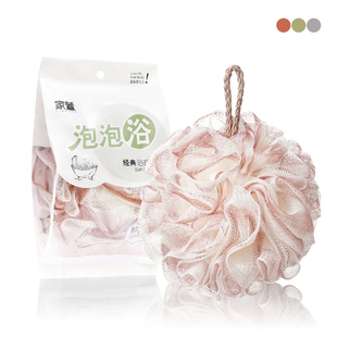 商超同款高端独立包装大号亲肤超柔软耐用搓澡沐浴球