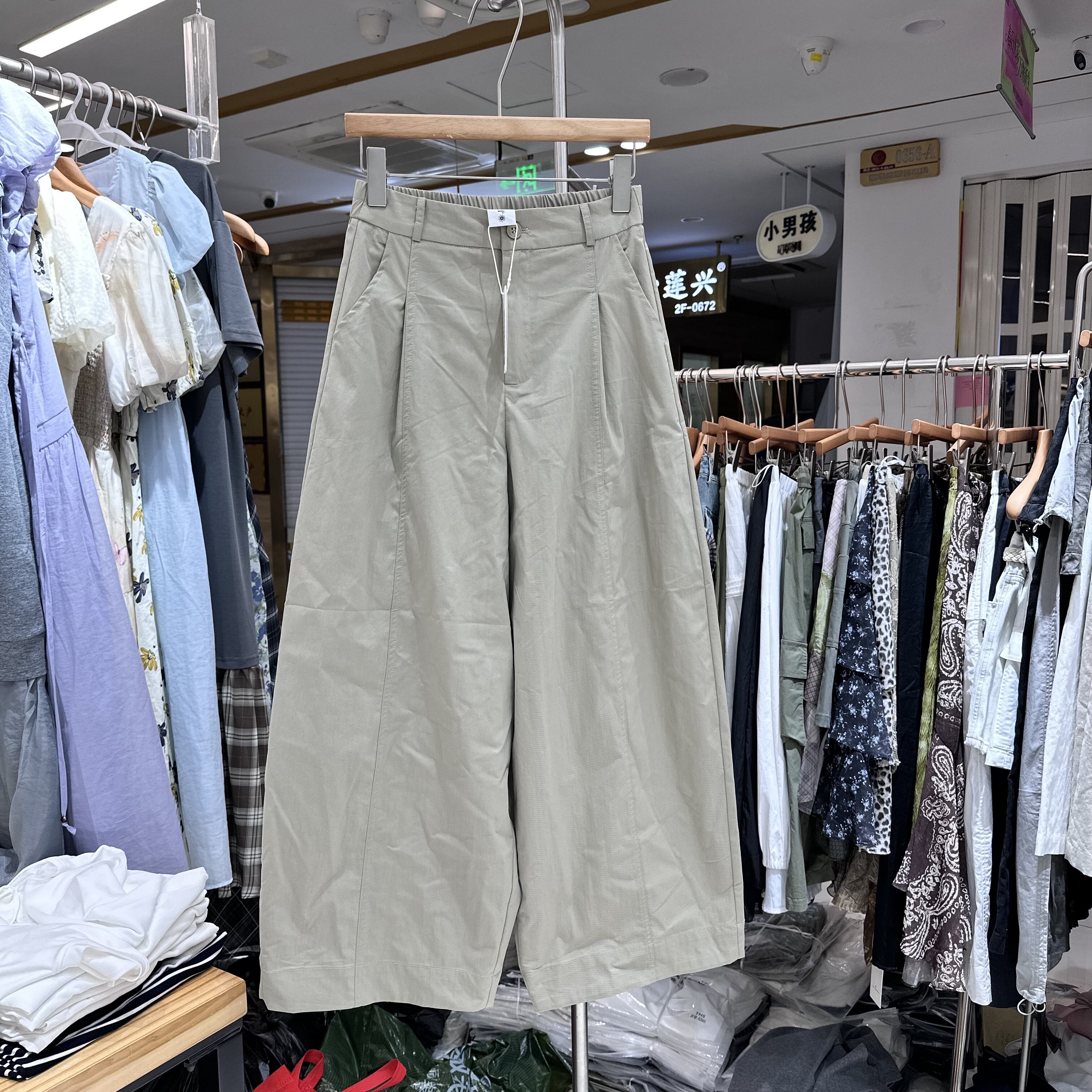 JNYX江南怡秀993休闲阔腿裤