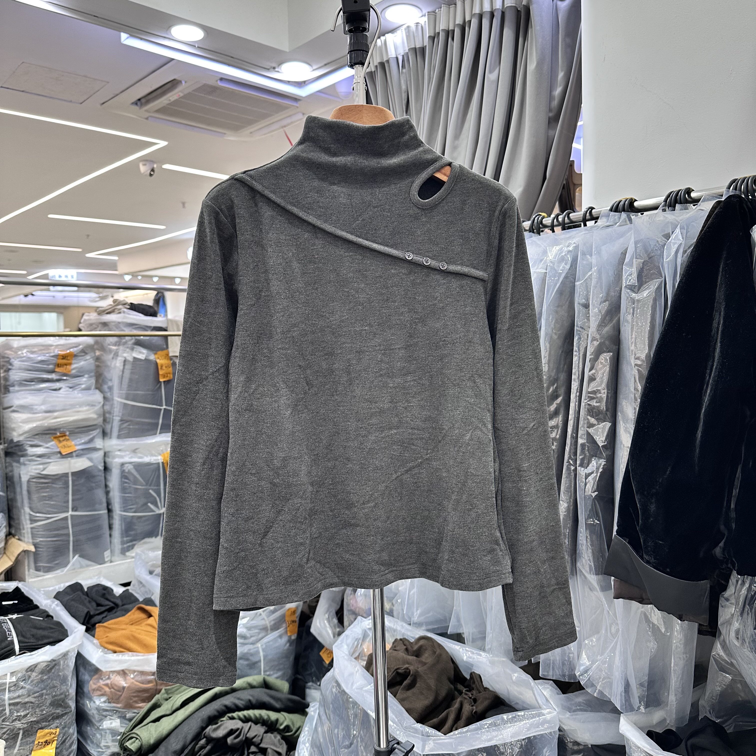 HMY33071正品磨毛T恤打底衫
