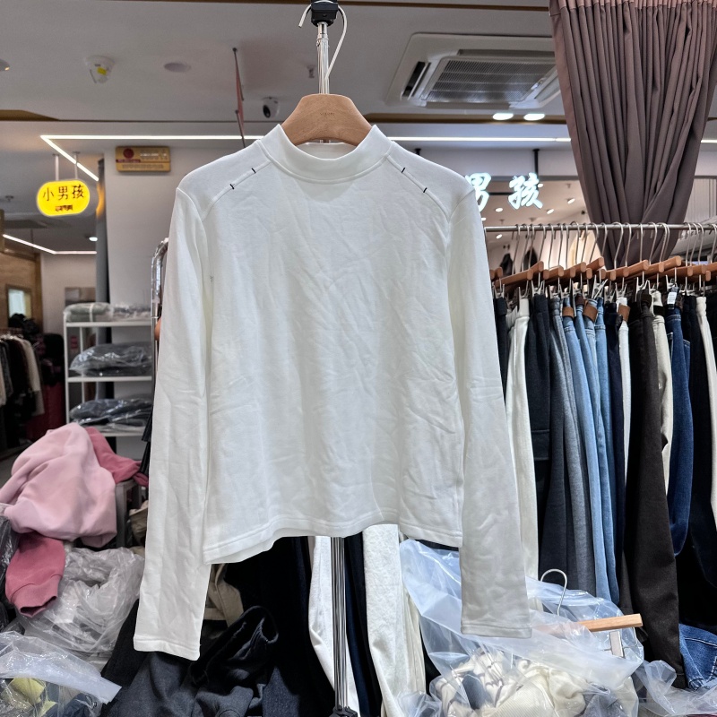 YHS壹禾色91780加绒T恤打底衫