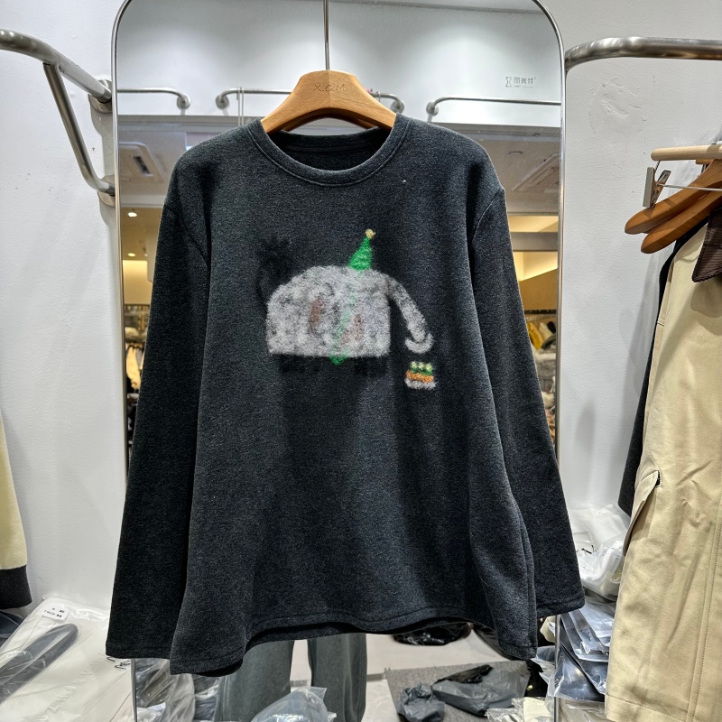 ONE26039韩版印花卡通T恤衫上衣