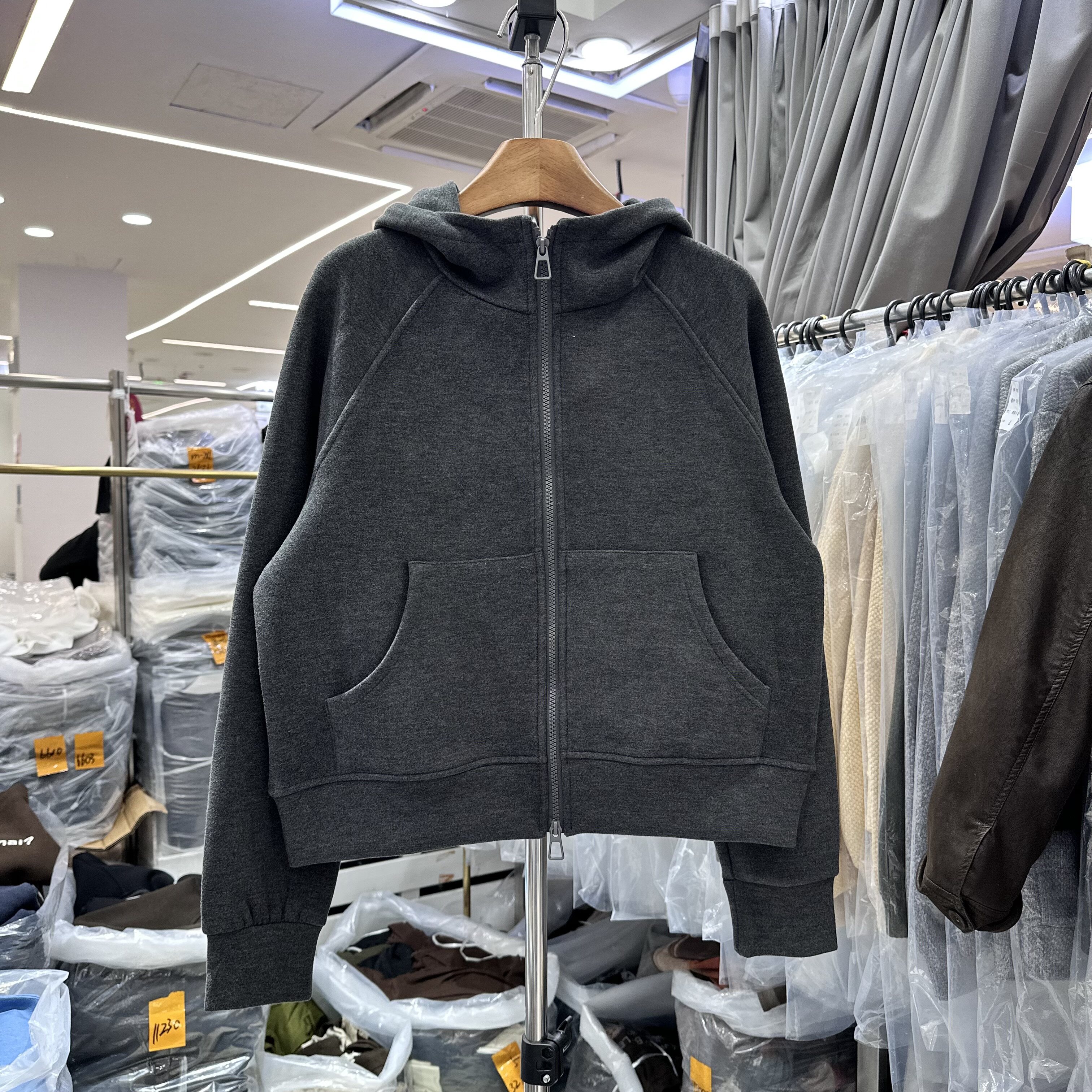 连帽拉链开衫卫衣女宽松显瘦