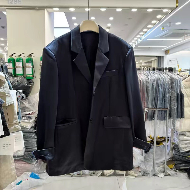 MDENG197摩登8535正版春新款宽松显瘦百搭松弛感美式西装外套女潮