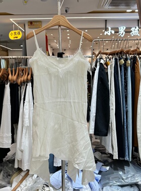 LIU ZHI EN9096FAl正品春夏季新品时尚纯欲风蕾丝边内搭吊带衫女