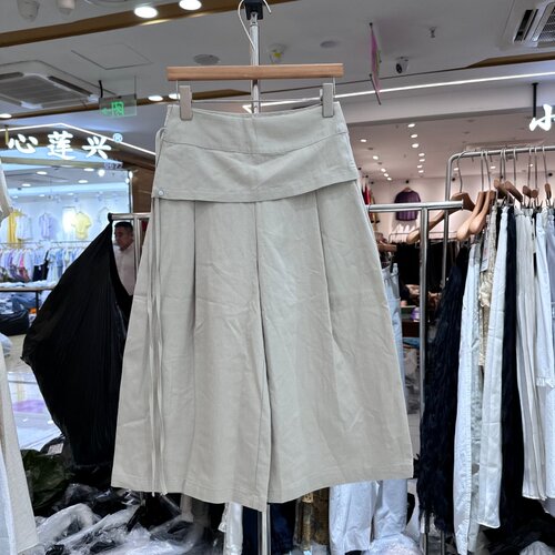 伊柚68Y301正版假两件休闲裤