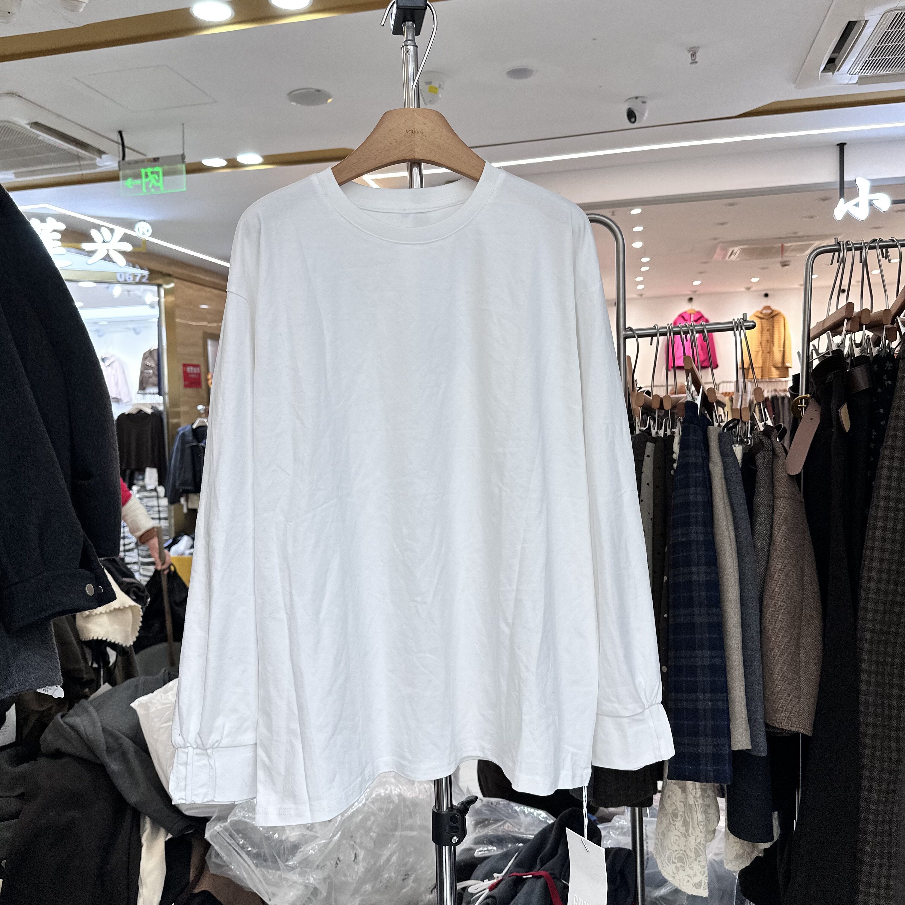CUN.XI71598正品中长款T恤上衣