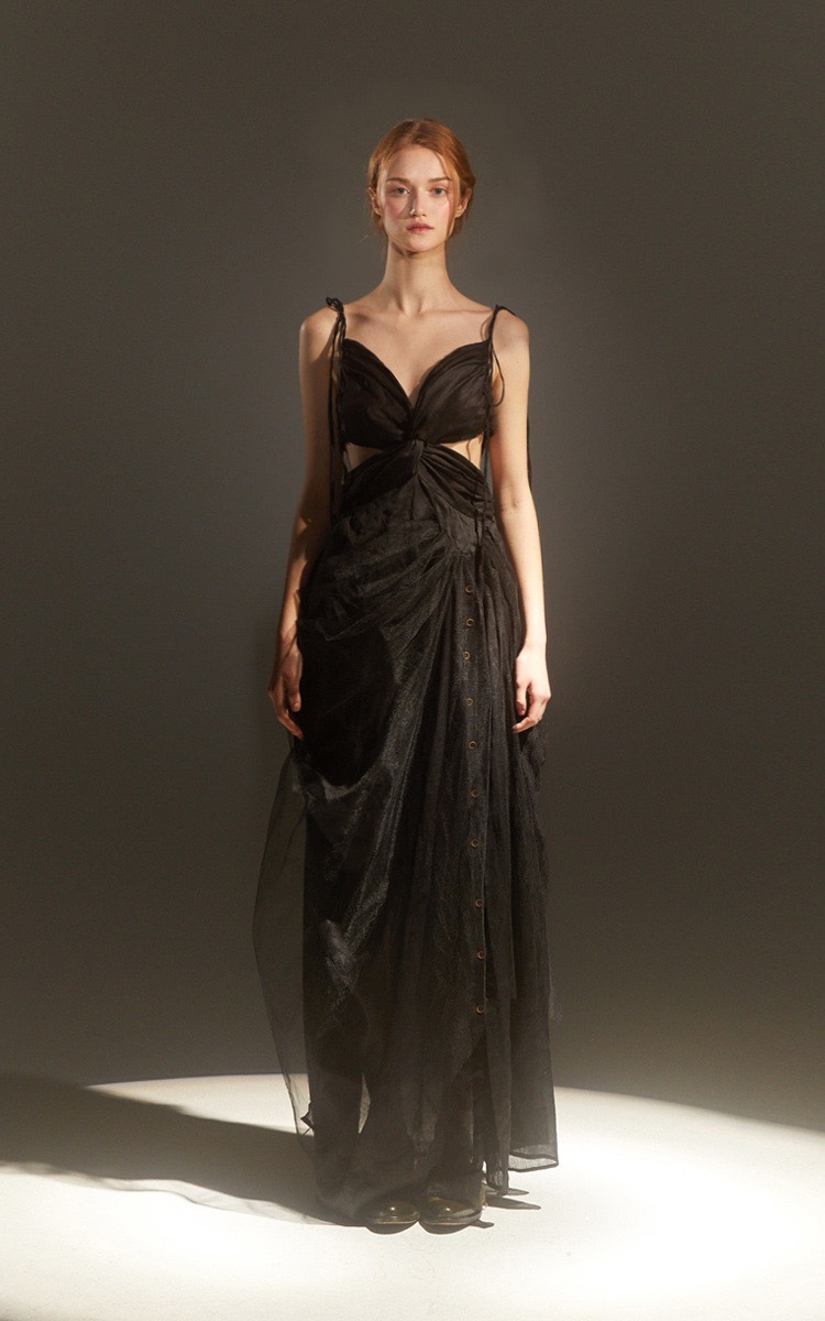 长裙仙女小众暗黑甜美