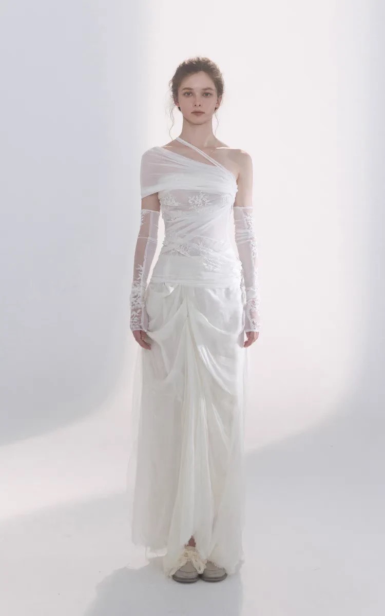 暗黑真丝高级感朦胧百搭