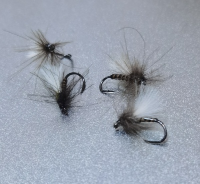 CDC摇蚊 飞钓用饵 干式毛钩飞蝇钓马口溪哥白条