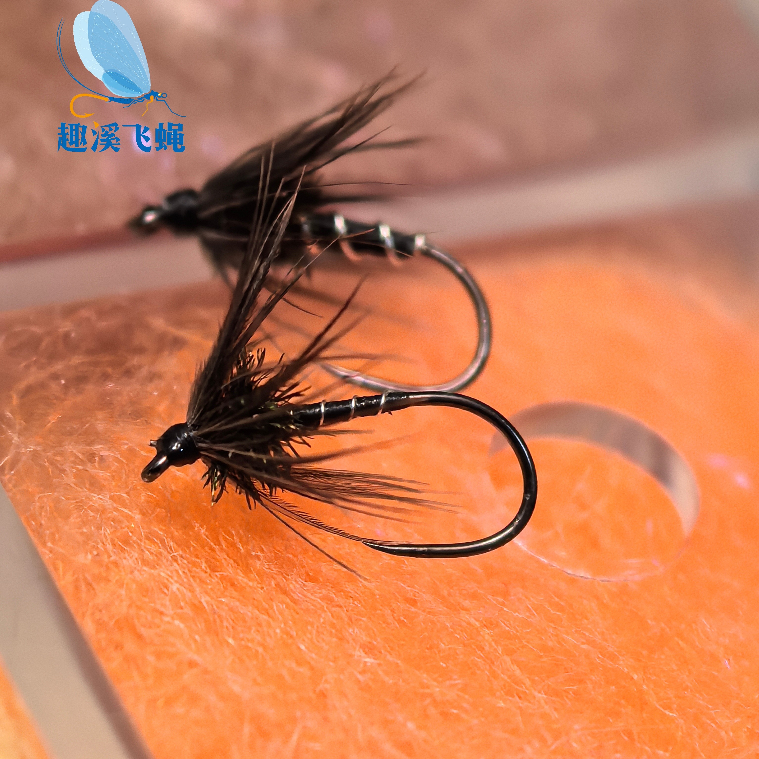 starling软蓑羽湿蝇毛钩 飞钓用饵 马口 溪哥 白条 湿蝇飞蝇钓