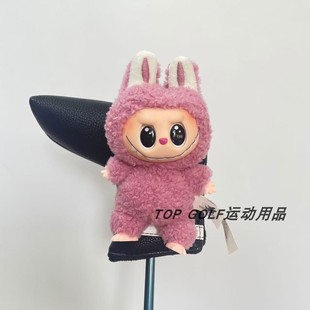 拉布布高尔夫推杆套一字型直条推杆套杆头套球杆保护套球头帽套