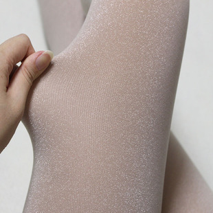 加绒 袜金银丝闪光亮丝亮面珠光银葱打底裤 秋冬款 闪亮丝袜加厚连裤