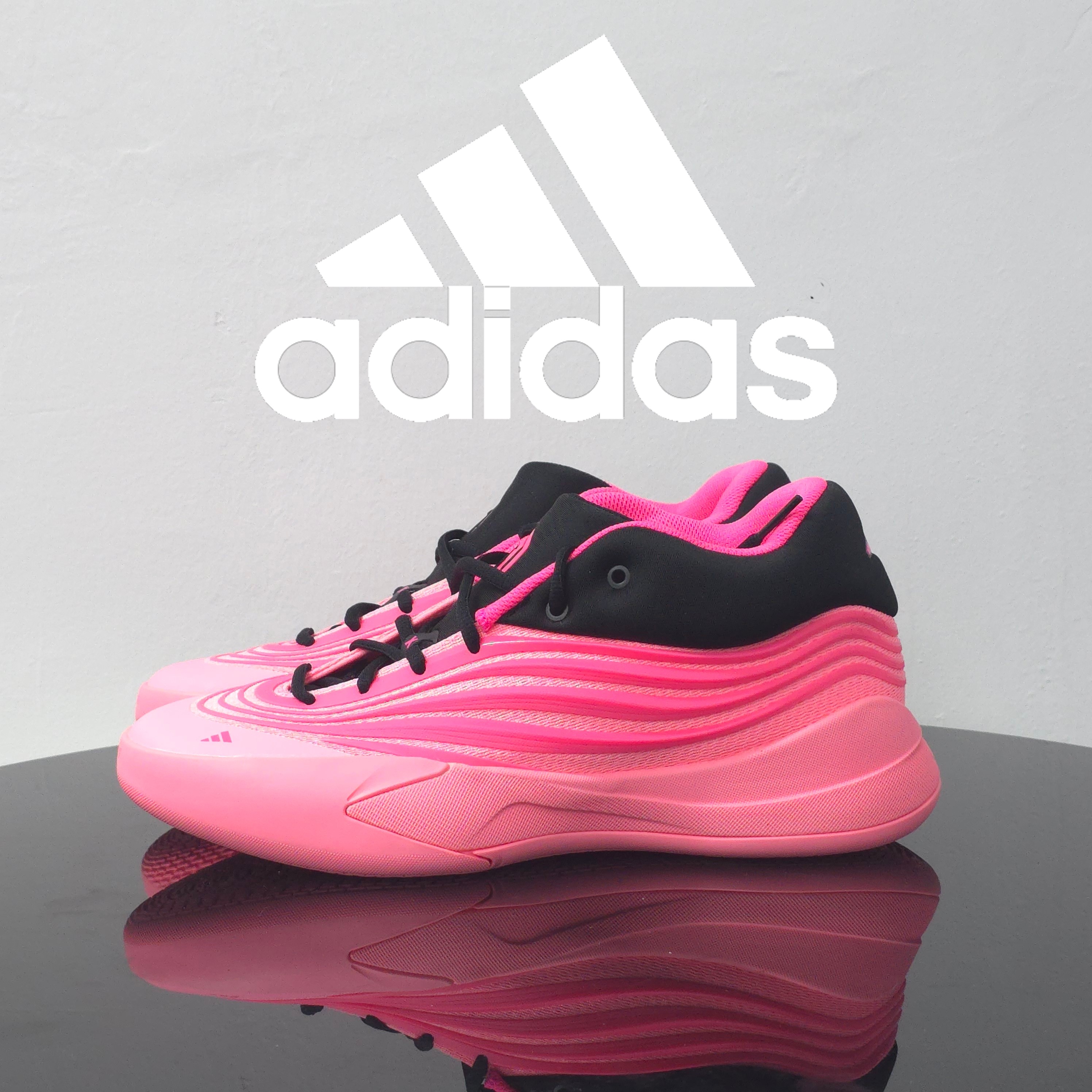 adidas阿迪达斯男子DAME10利拉德训练实战骚粉篮球鞋KI5996图片