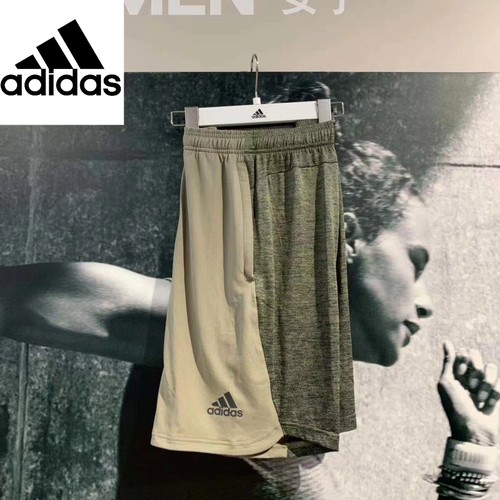 Adidas阿迪达斯男夏季冰风速干运动休闲短裤口袋有拉链CD7032