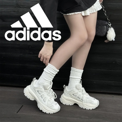 ADIDAS阿迪达斯 SHADOW 女子厚底增高缓震老爹鞋运动休闲鞋JQ7618