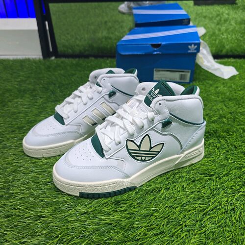 Adidas阿迪达斯正品三叶草情侣款经典高帮秋冬保暖运动板鞋IG8532